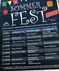 Programm Sommerfest Programm Sommerfest